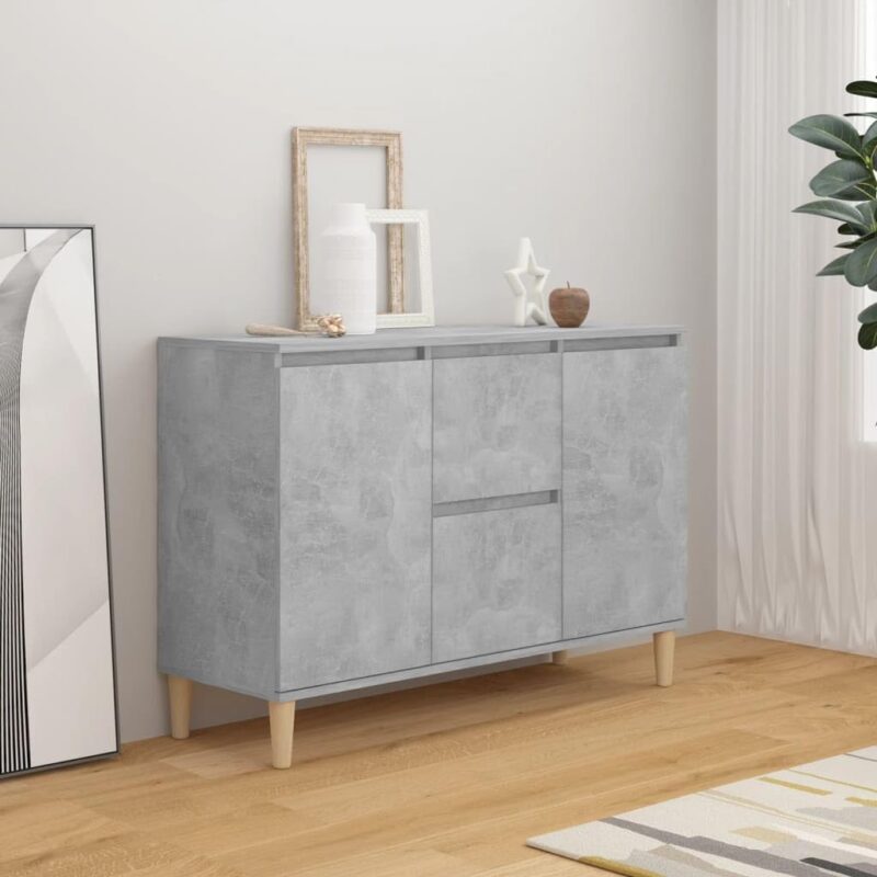 Buffet, Armoire avec 2 Tiroirs et 2 Portes – Image 3