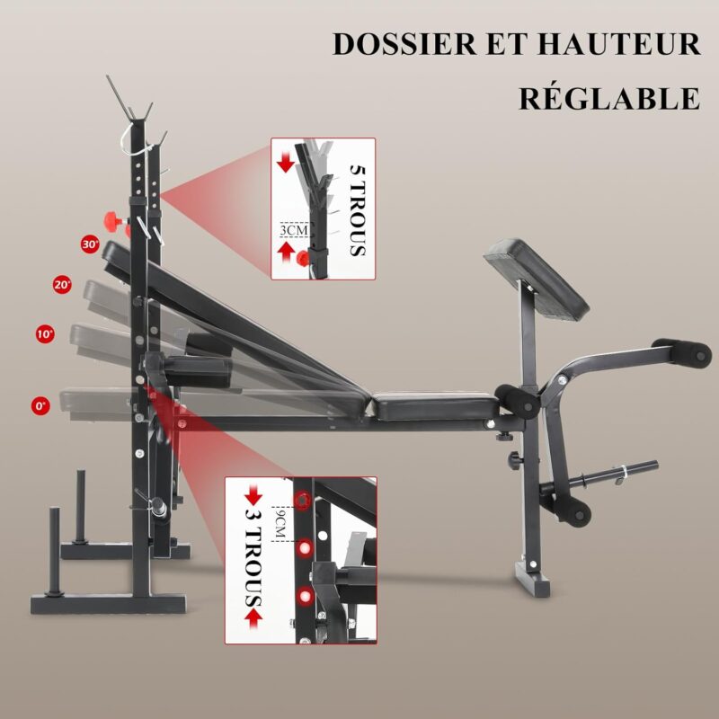 Banc de Musculation Complet – Image 3