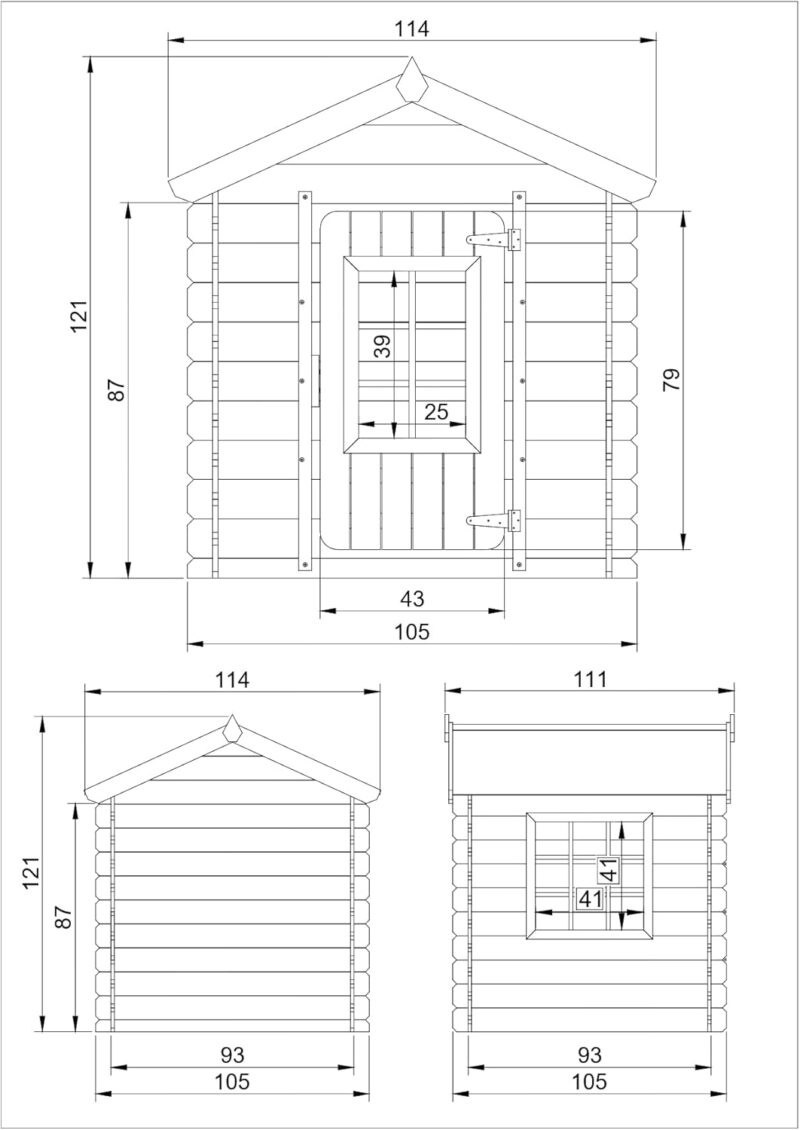 Maison en Bois pour Enfants – Image 6