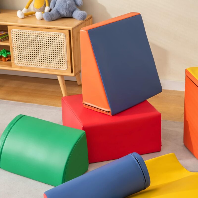 COSTWAY 7PCS Parcours Motricité Bébé – Image 5