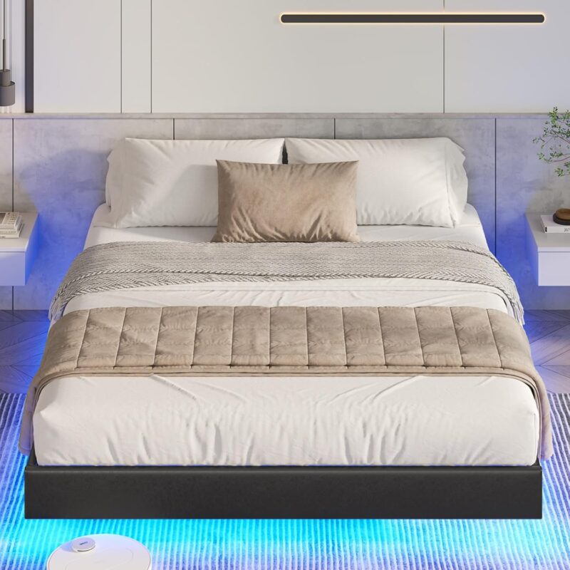 DICTAC Lit 160x200 cm avec Led – Image 9