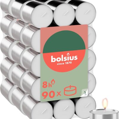 Lot de 90 bougies chauffe-plat
