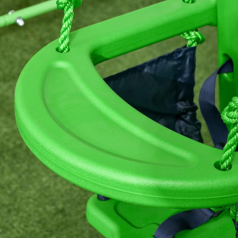 Outsunny Balançoire portique pour Enfants de 6 à 36 Mois – Image 6