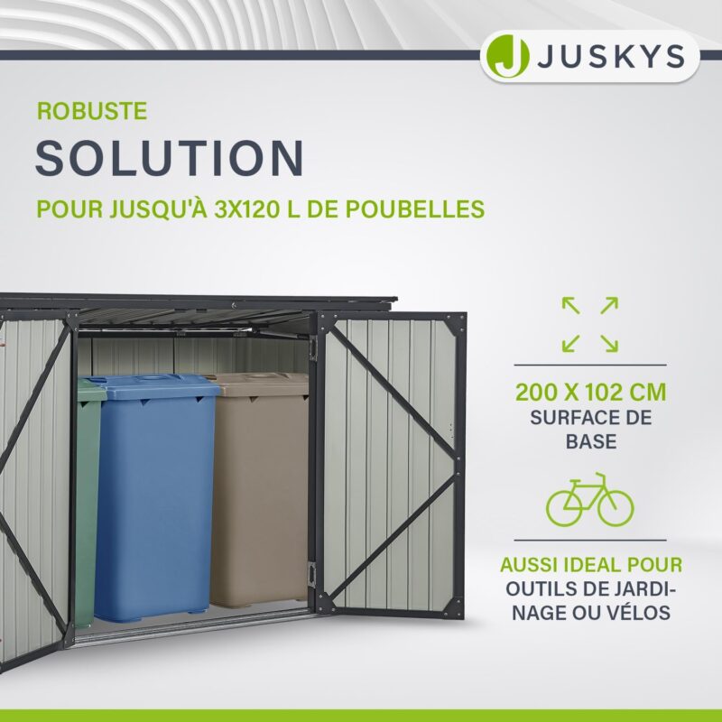 Conteneur pour 3 poubelles – Image 6