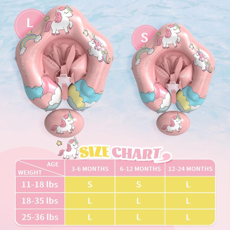 Bouee Bebe avec Pare Soleil – Image 4