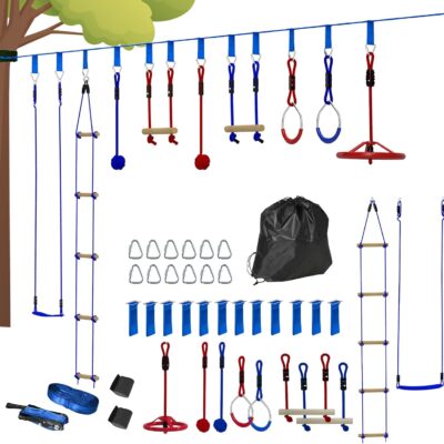 Parcours d'obstacles Ninja pour Enfants