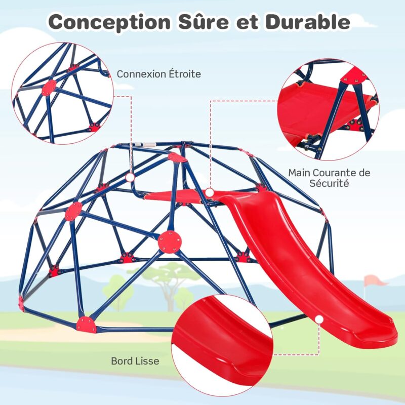 Dôme d'Escalade avec Toboggan – Image 2