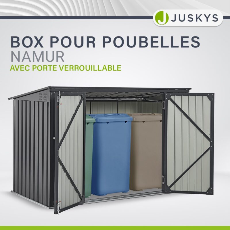 Conteneur pour 3 poubelles – Image 3