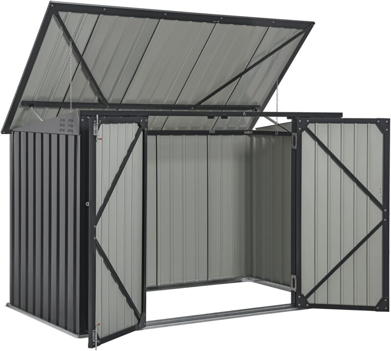 Conteneur pour 3 poubelles