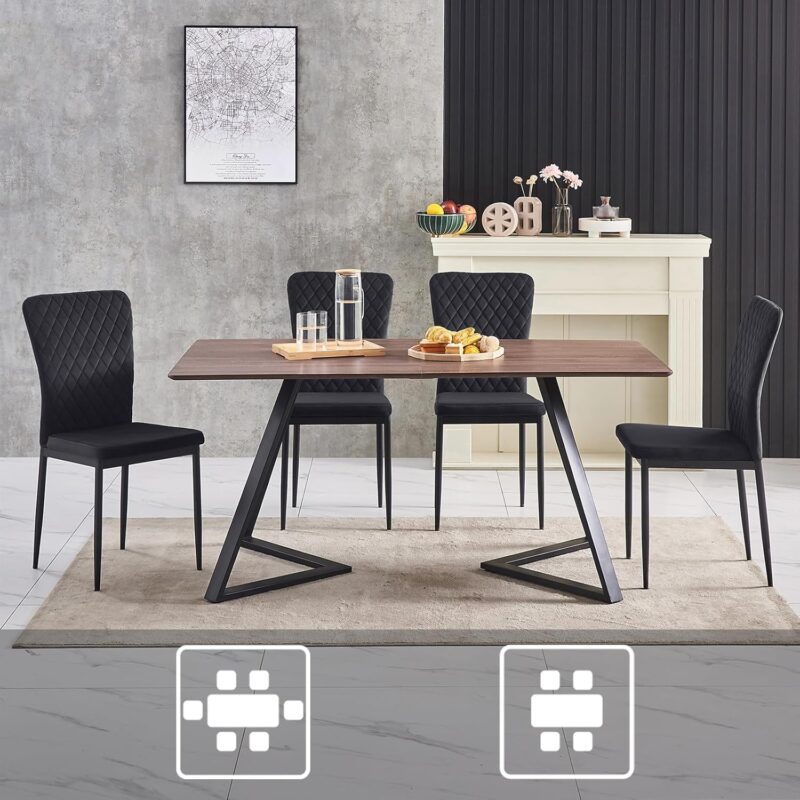 JaHECOME Lot de 6 Chaises – Image 7