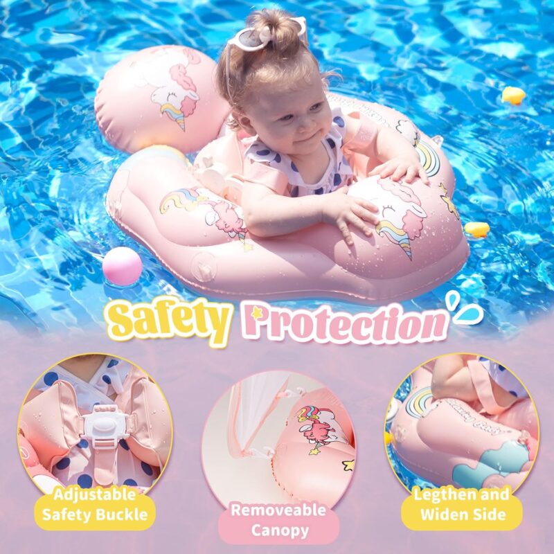 Bouee Bebe avec Pare Soleil – Image 7