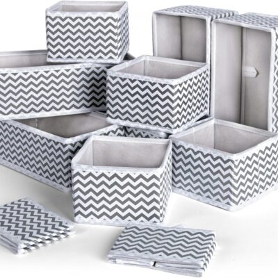 Boites de Rangement, Lot de 12