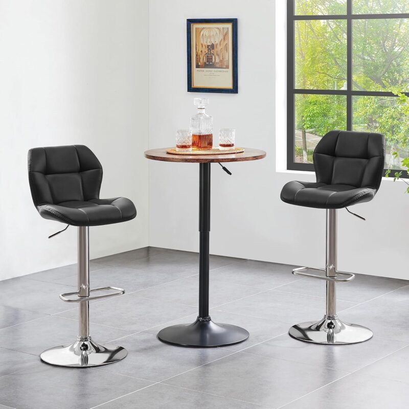 Yaheetech Lot de 2 Tabourets de Bar – Image 8
