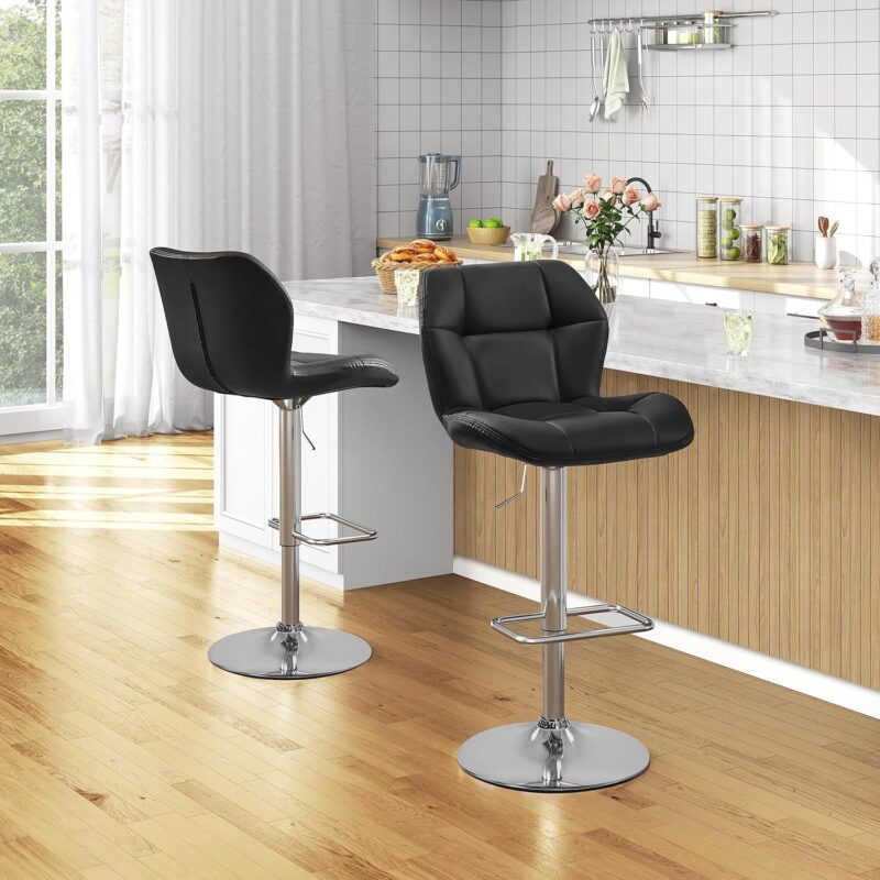 Yaheetech Lot de 2 Tabourets de Bar – Image 10