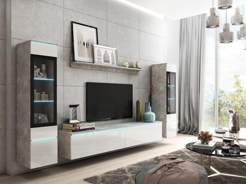 Ensemble de Meubles TV,4 pièces