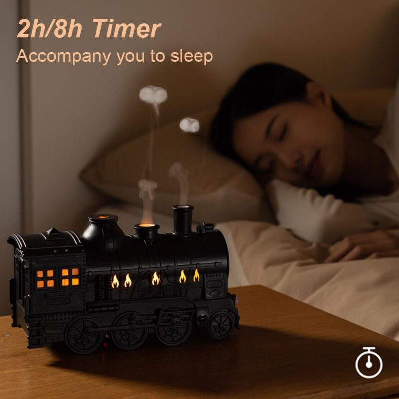 Humidificateur rétro en Forme de Train – Image 3