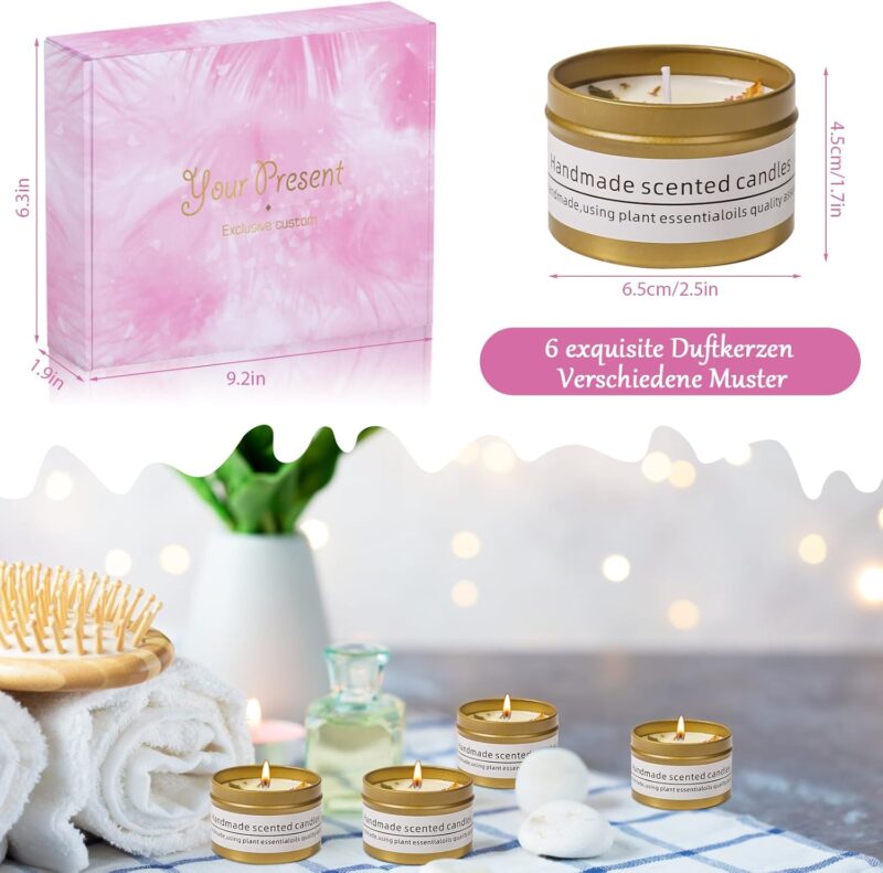 Bougie Parfumées 6 parfums – Image 3