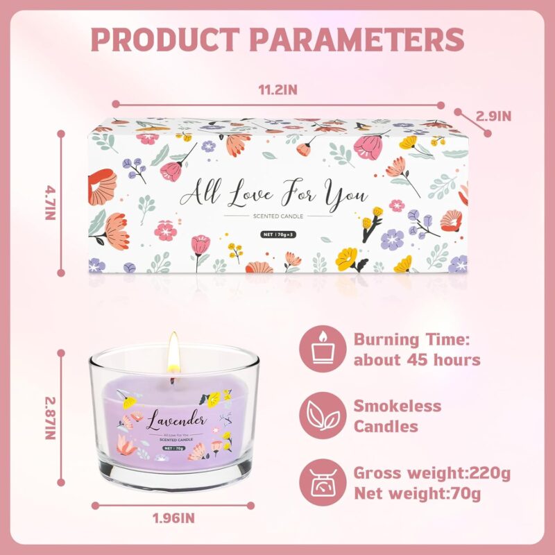 Coffret Cadeau Bougies Parfumées – Image 2