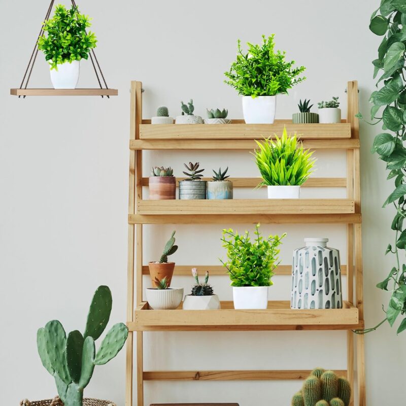 6 Pièces Mini Plantes Artificielles – Image 2