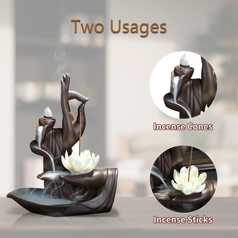 Brûleur d'encens Zen Lotus – Image 5