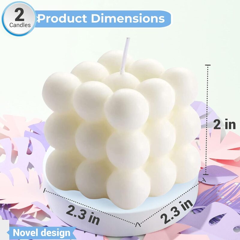 Bougie à Bulles,2 PCS – Image 5