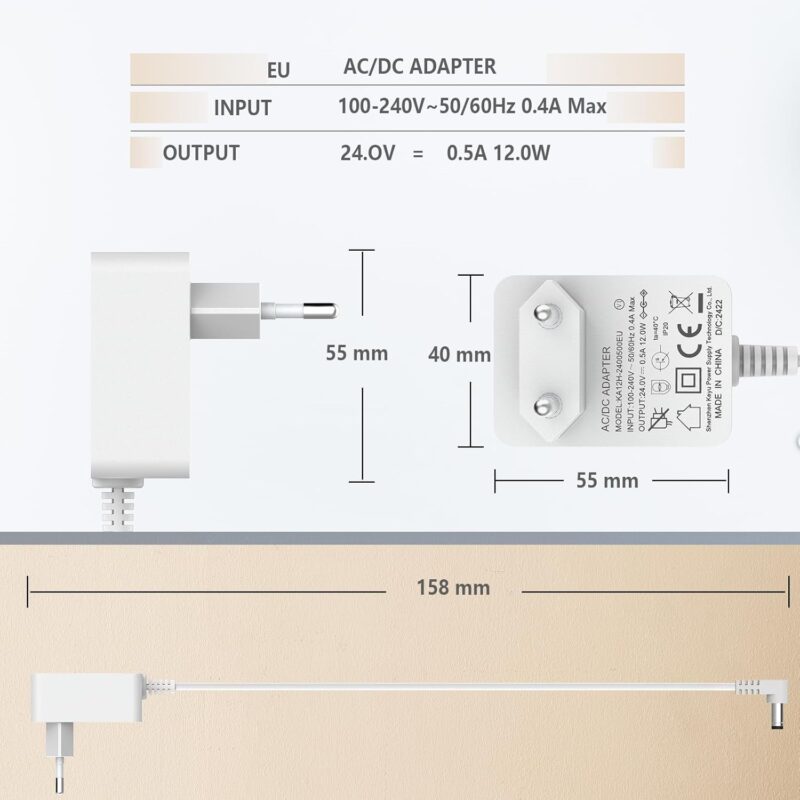 Adaptateur 24 V 0.5 A – Image 2