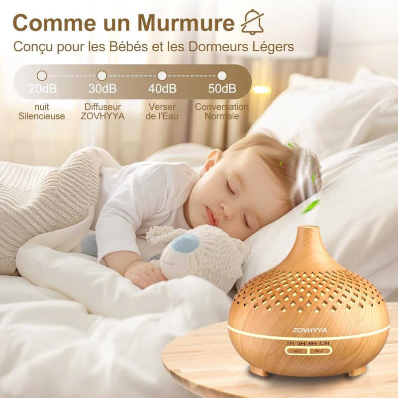 Diffuseur Huiles Essentielles 500ML – Image 3