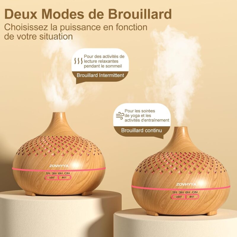 Diffuseur Huiles Essentielles 500ML – Image 4