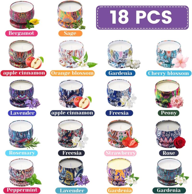 18 Pièces Bougie Parfumée – Image 5