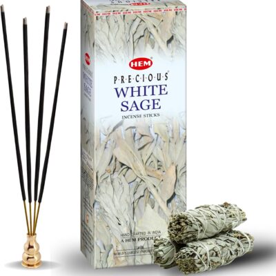 Bâtons d'Encens Sauge Blanche