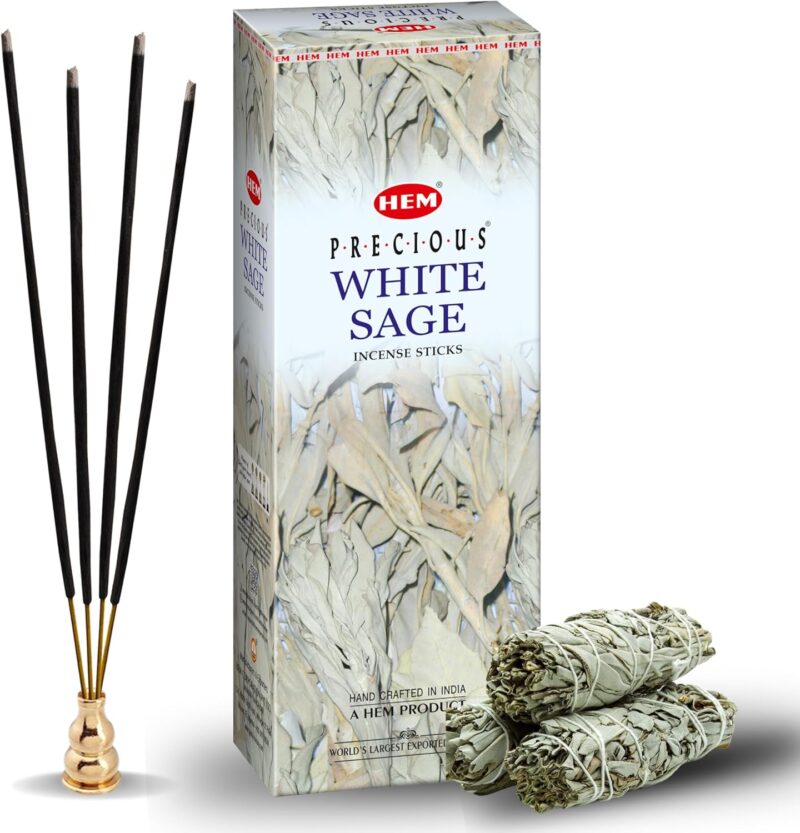 Bâtons d'Encens Sauge Blanche